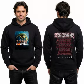 Scorpions Tour Unisex Kapucnis pulóver