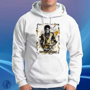 Michael Jackson - Gold Unisex Kapucnis pulóver