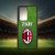 Egyedi nevekkel - AC Milan logó - Egyéb tok