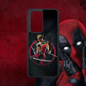 Deadpool és Rozsomák kerek logó - Egyéb tok