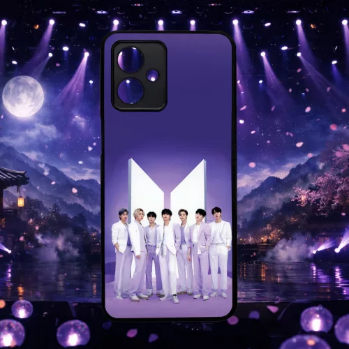 BTS in white - Egyéb tok