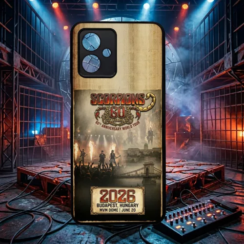 Scorpions - World Tour 2026 Hungary - Egyéb tok