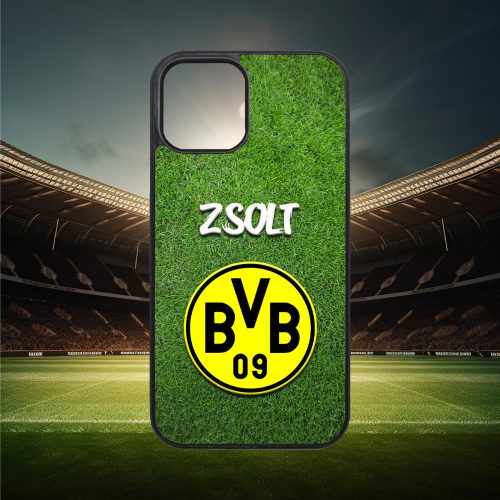 Egyedi nevekkel - Borussia Dortmund logo - iPhone tok 