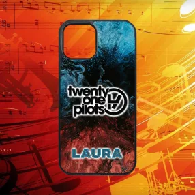 Egyedi nevekkel - Twenty One Pilots logo - iPhone tok 