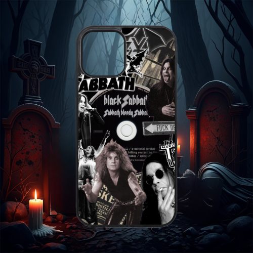 Black Sabbath - Ozzy Kollázs - iPhone tok 