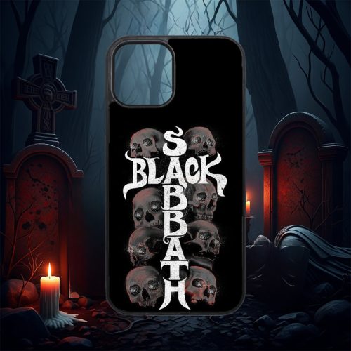 Black Sabbath - Sötét Koponyák - iPhone tok 