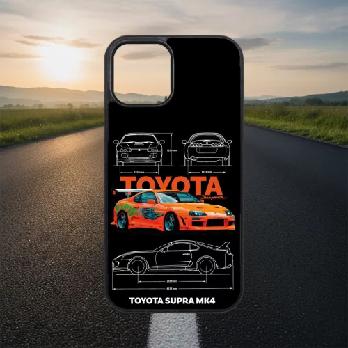 Legendás autók - Toyota Supra MK4 - iPhone tok 