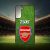 Egyedi nevekkel - Arsenal logo - Samsung tok
