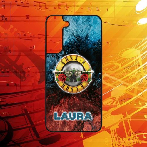 Egyedi nevekkel - Gun's N Roses logo - Samsung tok