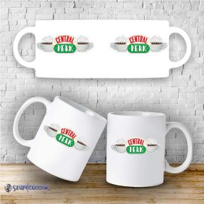 Jóbarátok - Central Perk logó bögre