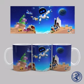 Astro Bot bögre (Fehér)