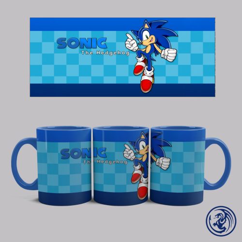 Sonic bögre (Kék)