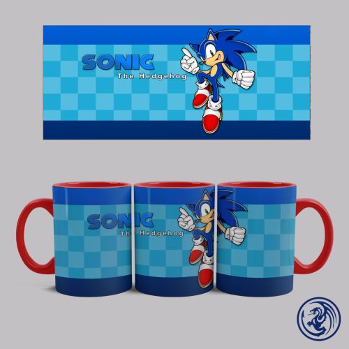 Sonic bögre (Piros)