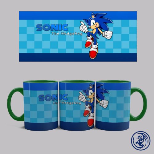 Sonic bögre (Zöld)