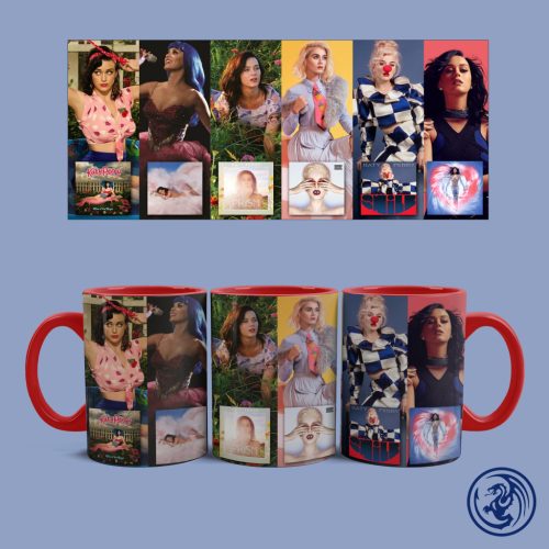 Katy Perry - Albums bögre (Piros)
