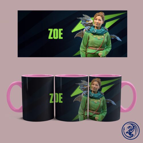 Split Fiction - Zoe bögre (Rózsaszín)