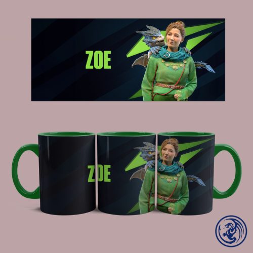 Split Fiction - Zoe bögre (Zöld)
