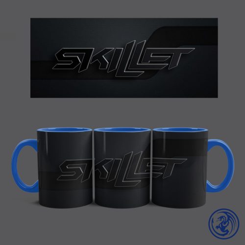 Skillet logó bögre (Kék)