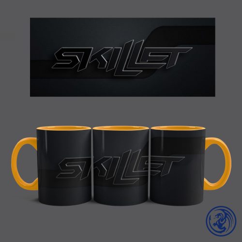 Skillet logó bögre (Narancssárga)