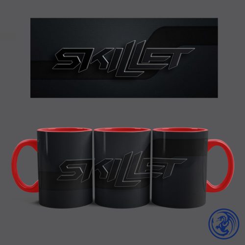 Skillet logó bögre (Piros)