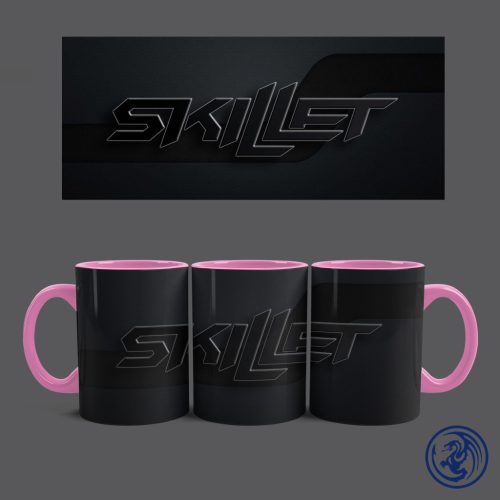 Skillet logó bögre (Rózsaszín)