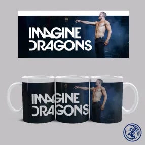 Imagine Dragons - Dan Reynolds bögre (Fehér)