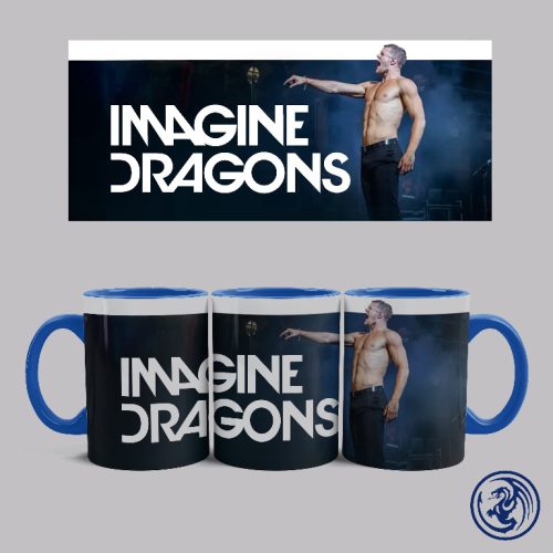 Imagine Dragons - Dan Reynolds bögre (Kék)
