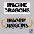 Imagine Dragons logó bögre (Narancssárga)