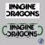 Imagine Dragons logó bögre (Zöld)