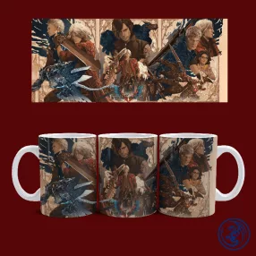 Devil May Cry 5  Art bögre (Fehér)