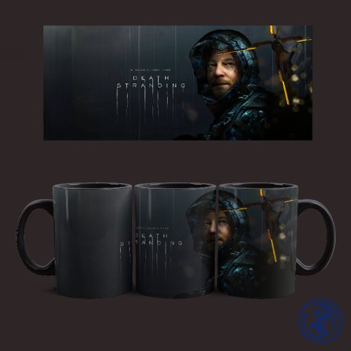 Death Stranding bögre (Fekete)