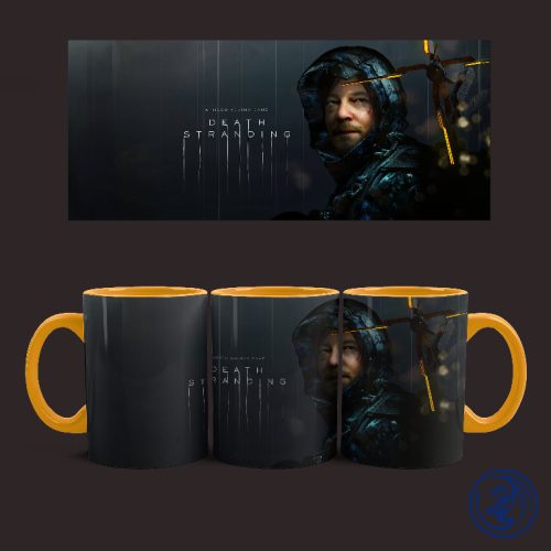 Death Stranding bögre (Narancssárga)