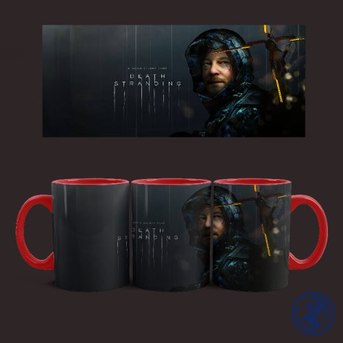 Death Stranding bögre (Piros)