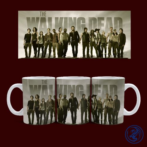 The Walking Dead bögre (Fehér)