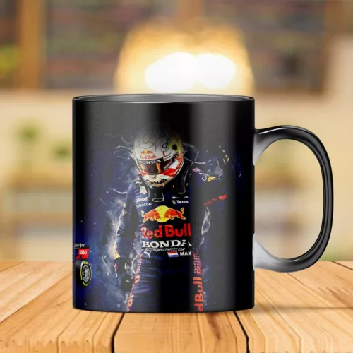 Red Bull Racing - Max Verstappen bögre (Hőre változó)