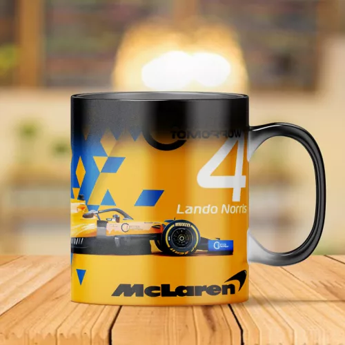 McLaren - Lando Norris bögre (Hőre változó)