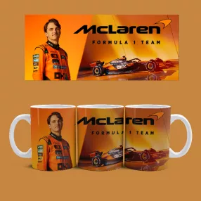 McLaren - Oscar Piastri bögre (Fehér)