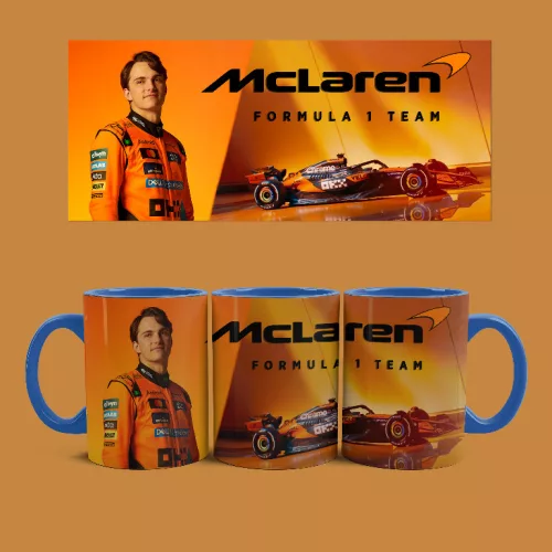 McLaren - Oscar Piastri bögre (Kék)