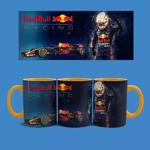 Red Bull Racing - Max Verstappen bögre (Narancssárga)