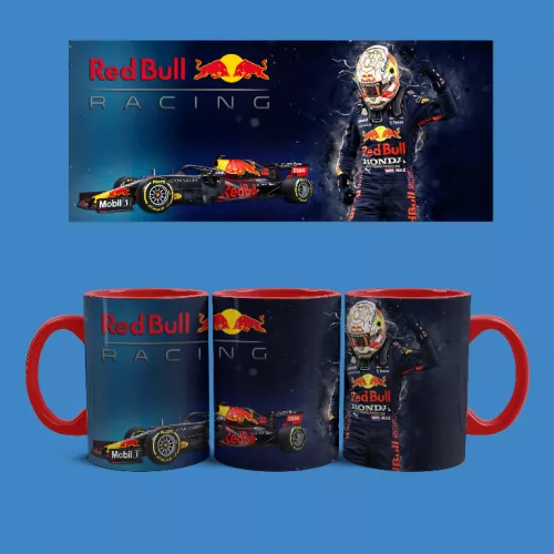 Red Bull Racing - Max Verstappen bögre (Piros)