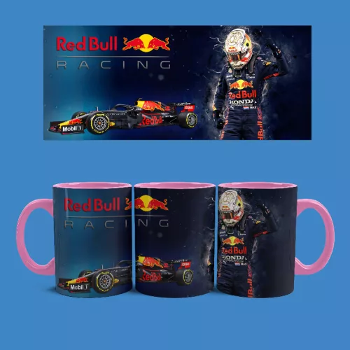 Red Bull Racing - Max Verstappen bögre (Rózsaszín)