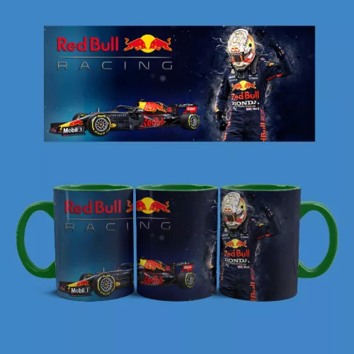 Red Bull Racing - Max Verstappen bögre (Zöld)