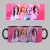 Black Pink girls bögre (Fekete)