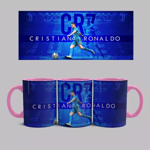 Cristiano Ronaldo CR7 bögre (Rózsaszín)