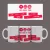 BTS World Tour Arirang bögre (Fehér)