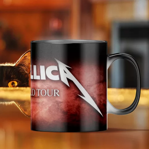Metallica - M72 World Tour bögre (Hőre változó)