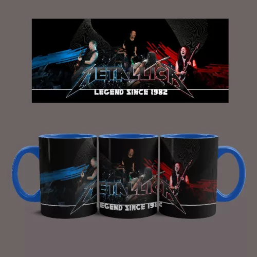 Metallica Legends bögre (Kék)