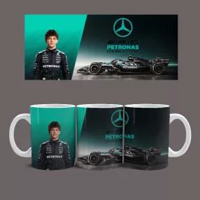 Mercedes Benz - Andrea  Antonelli bögre (Fehér)