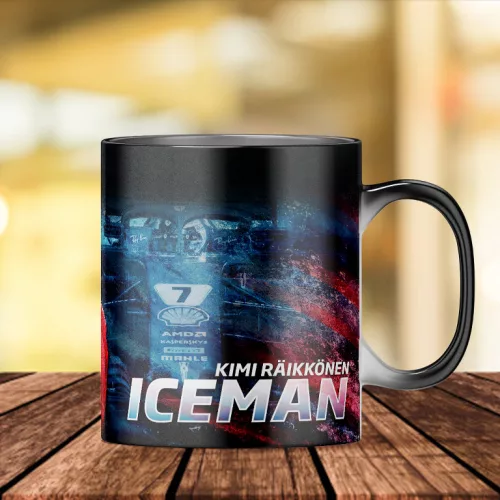 Kimi Raikkonen Iceman bögre (Hőre változó)