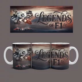 Legends of F1 bögre (Fehér)